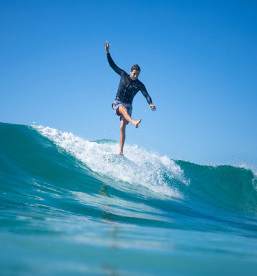 Boulevard Longboard - Blue Stripe 9.0 Surfboards